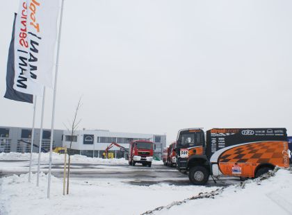 Ze slavnostního otevření MAN TRUCK &amp; BUS CENTER Rousínov 