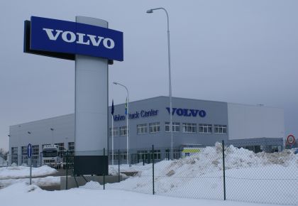 5.2.2010 bylo slavnostně otevřeno nové Volvo Truck Centrum v Hradci Králové