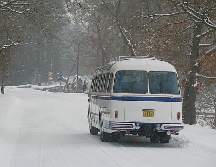 Škoda 706 RTO LUX v kulisách letošní zimy