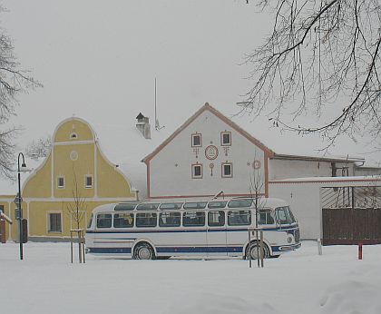 Škoda 706 RTO LUX v kulisách letošní zimy