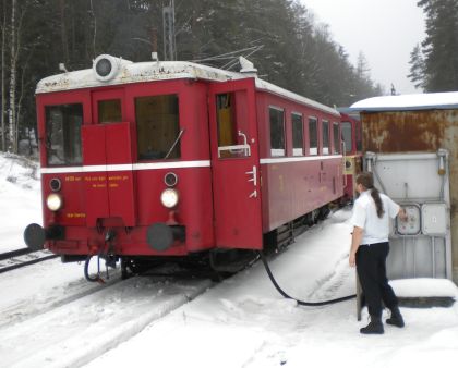 18.2. 2010: Zimním Bezdružickem vlakem a autobusem