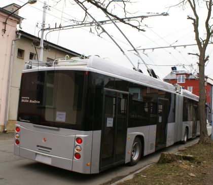 Trolejbus Škoda v karosérii BredaMenarinibus  Avancity 