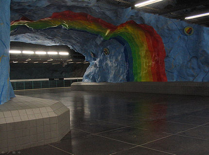 BUSportál SK: FOTOGALÉRIA štokholmského metra,