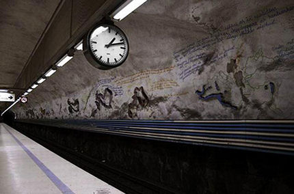 BUSportál SK: FOTOGALÉRIA štokholmského metra,