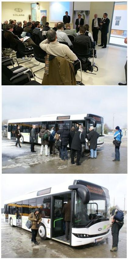 Solaris a Eaton představili městský autobus Solaris Urbino 12 Hybrid