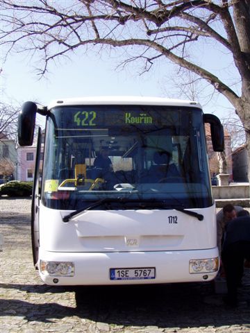 Představení nového autobusu SOR pro PID v Kouřimi, na jednom