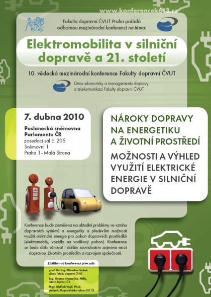 Konference Elektromobilita v silniční dopravě a 21. století