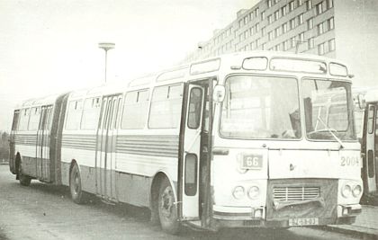 Z archivu Vlastimila Tělupila: Kloubový autobus Karosa ŠM 16,5
