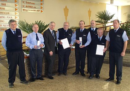 Ocenění řidičů diplomy IRU pro i řidiče BDS, ČAD, BORS a PROBO BUS
