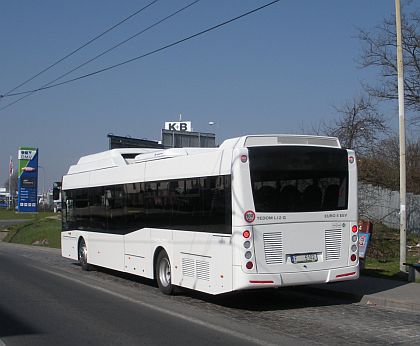 ČSAD autobusy Plzeň: Zkoušky plynového autobusu TEDOM L12G