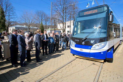 ŠKODA TRANSPORTATION: Tramvaje ŠKODA ForCity v hlavním městě Lotyšska Rize