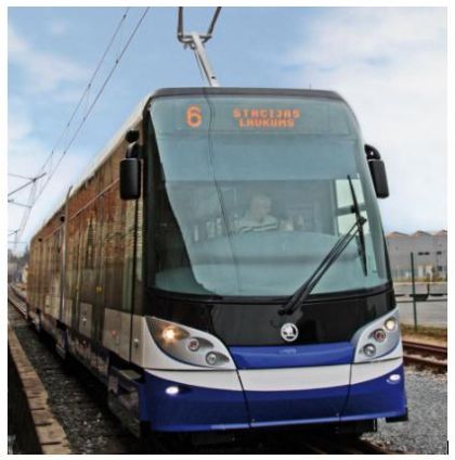 ŠKODA TRANSPORTATION: Tramvaje ŠKODA ForCity v hlavním městě Lotyšska Rize