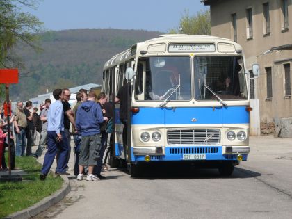 Z areálu BVV přes město do Řečkovic jela kolona veteránů - velkých volantů