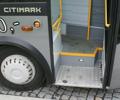Novinku na českém trhu, malokapacitní autobus  Isuzu Citimark,