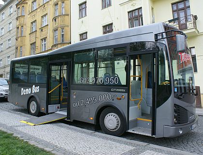 Novinku na českém trhu, malokapacitní autobus  Isuzu Citimark,