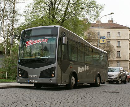 Novinku na českém trhu, malokapacitní autobus  Isuzu Citimark,