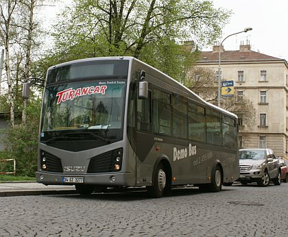 Novinku na českém trhu, malokapacitní autobus Isuzu Citimark,