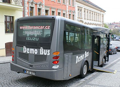 Novinku na českém trhu, malokapacitní autobus  Isuzu Citimark,