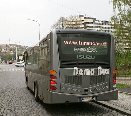 Novinku na českém trhu, malokapacitní autobus  Isuzu Citimark,