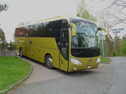 Z plzeňské prezentace autokaru Yutong Vision 27.4.2010