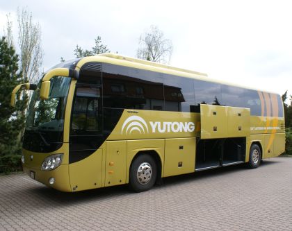 Z plzeňské prezentace autokaru Yutong Vision 27.4.2010