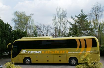 Z plzeňské prezentace autokaru Yutong Vision 27.4.2010