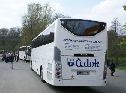 První autobusy značky Scania řady OmniExpress ve střední Evropě