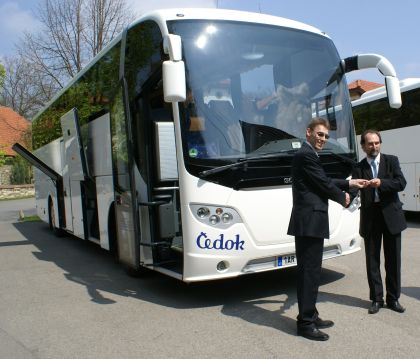 První autobusy značky Scania řady OmniExpress ve střední Evropě