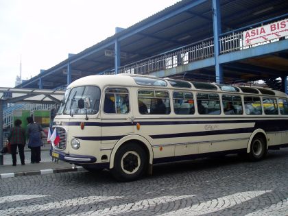 Historický autobus Škoda 706 RTO LUX dopravce Jana Kukly