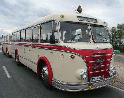 Začátek května patří tradičně srazu nejen autobusových veteránů ve Werdau