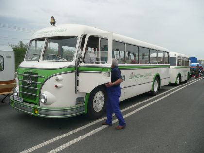 Začátek května patří tradičně srazu nejen autobusových veteránů ve Werdau