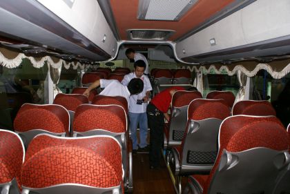 10. BUSWORLD Asia 2010: Expozice společnosti Yutong