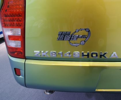 10. BUSWORLD Asia 2010: Expozice společnosti Yutong