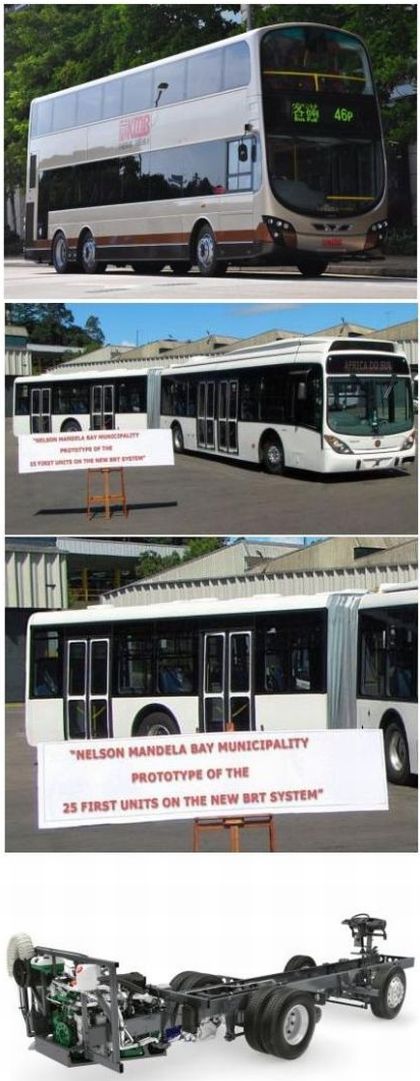 Volvo: Doubledeckery Wrightbus pro Hong Kong, autokary Marcopolo do Brazílie