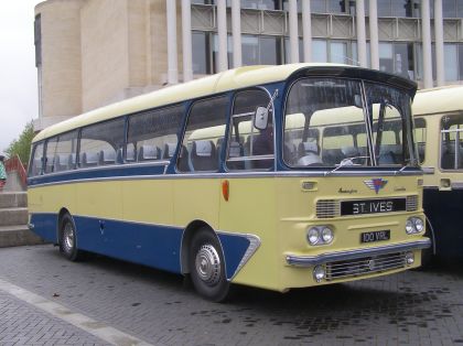 Ze světa britských autobusových oldtimerů: Vozidla z Bristol Harbourside Rally