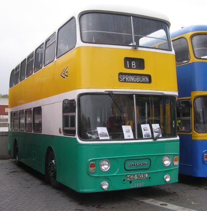 Ze světa britských autobusových oldtimerů: Vozidla z Bristol Harbourside Rally