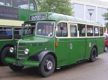 Ze světa britských autobusových oldtimerů: Vozidla z Bristol Harbourside Rally