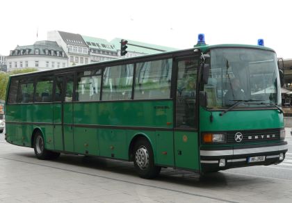 Objektivem spolupracovníků BUSportálu: Policejní Setra 213 RL