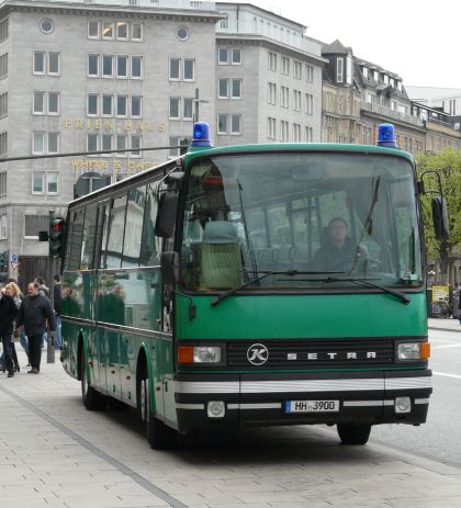 Objektivem spolupracovníků BUSportálu: Policejní Setra 213 RL