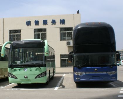 Na návštěvě v autobusovém závodě Yutong v čínském Zhengzhou - II. část