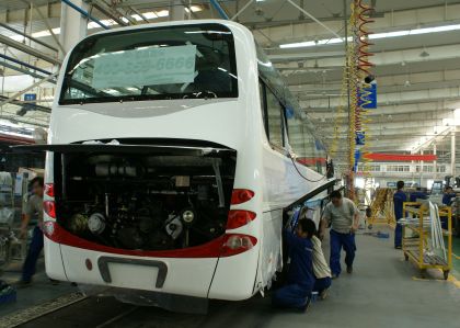 Na návštěvě v autobusovém závodě Yutong v čínském Zhengzhou - II. část