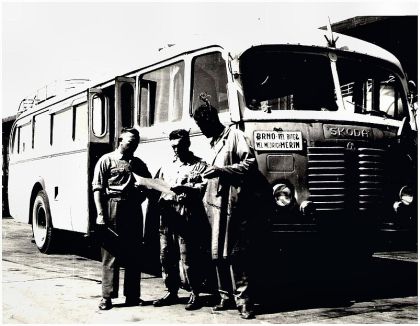 Poklady z archivu: ČSAD, DZ 622 Brno, Rosická 20