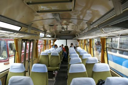 Autobus ŠL 11 Jiřího Kaduly z Velké Polomě