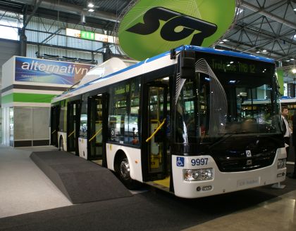 První elektrozáběry z veletrhu Autotec: Hybridy, trolejbus, elektrobus ...