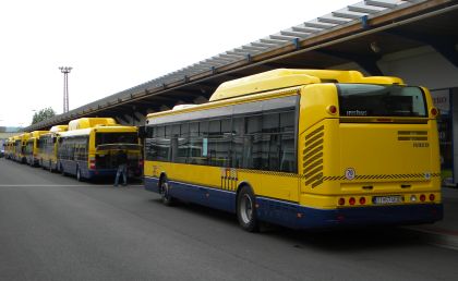 Autobusy na stlačený zemní plyn (CNG)  se představily 29.5.2010  v Přerově