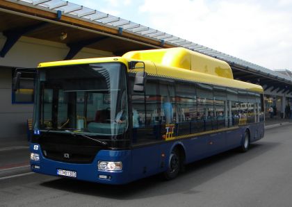Autobusy na stlačený zemní plyn (CNG) se představily 29.5.2010 v Přerově