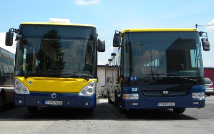 Autobusy na stlačený zemní plyn (CNG) se představily 29.5.2010 v Přerově