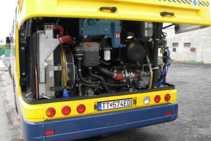 Autobusy na stlačený zemní plyn (CNG) se představily 29.5.2010 v Přerově