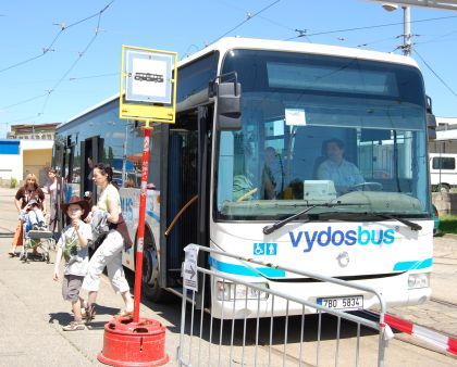 Den otevřených dveří v tramvajové a autobusové vozovně DPMB v Brně - Medlánkách