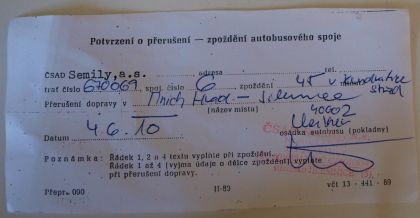Páteční a sobotní cestování s faceliftovaným SOR LH ČSAD Semily